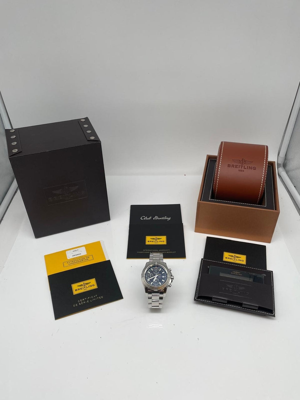 Breitling Colt Chronograph 44mm Automatik A13388 - Papiere und oder Lieferumfang