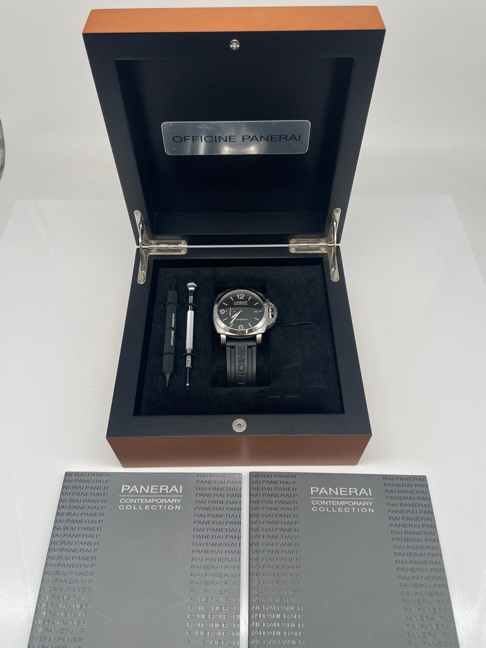Panerai Luminor Marina 1950 3 Days Automatik PAM00312 - Papiere und oder Lieferumfang