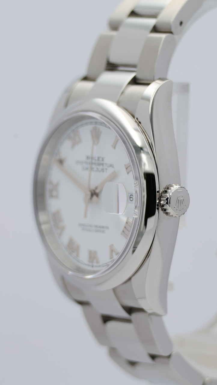 Rolex Datejust 36mm Automatik Herrenuhr 126200 - Detailansicht 7