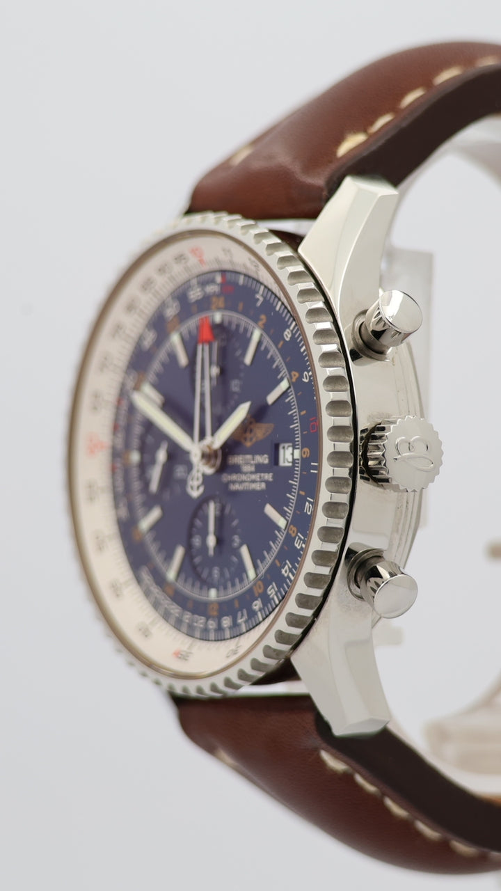 Breitling Navitimer World GMT 46mm Automatik A24322 - Detailansicht 6