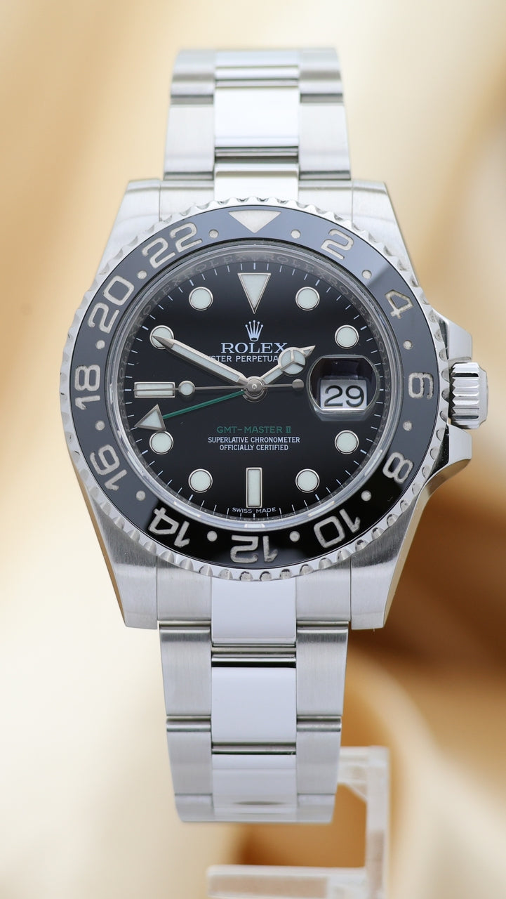 Rolex GMT-Master II Automatik Herrenuhr 40mm 116710LN - Thumbnail