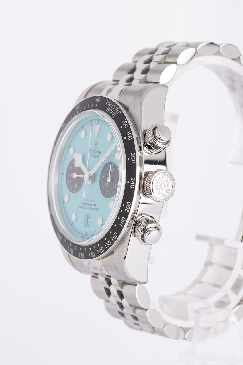 Tudor Black Bay Chrono 41mm "Flamingo Blue" 79360N - Detailansicht 2