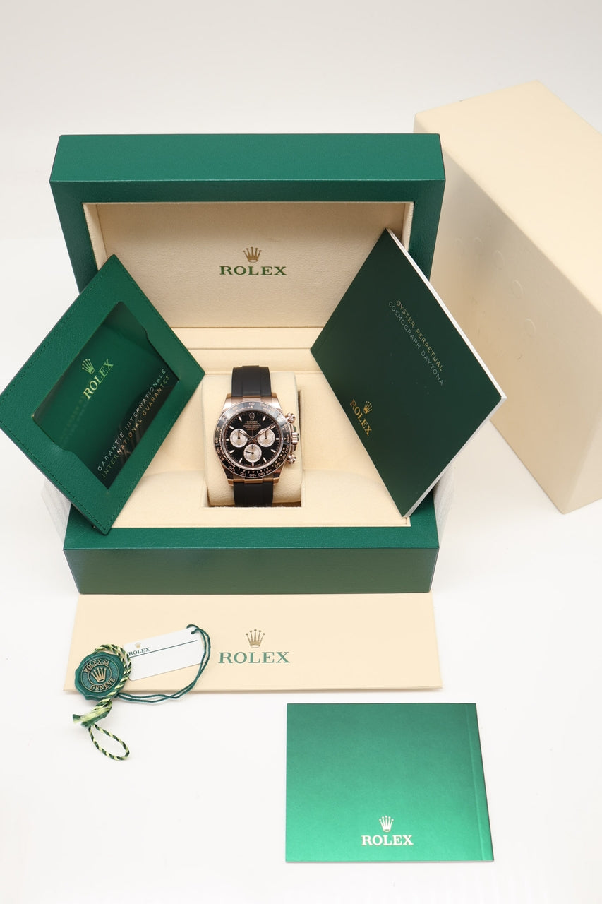 Rolex Cosmograph Daytona Oysterflex Roségold 126515LN - Papiere und oder Lieferumfang