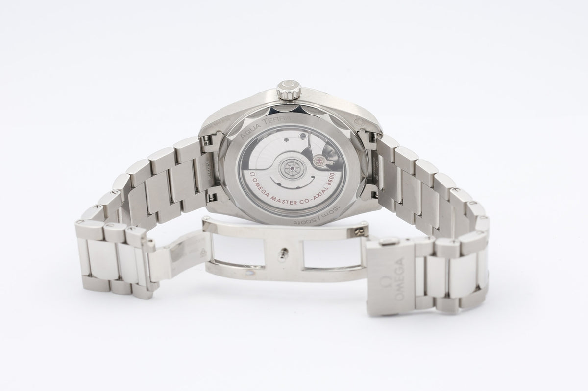 Omega Seamaster Aqua Terra "MOP Diamond Dial" 38mm Automatik 22010382057001 - Detailansicht 9