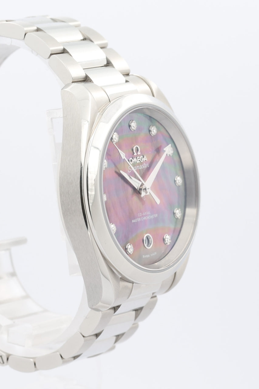 Omega Seamaster Aqua Terra "MOP Diamond Dial" 38mm Automatik 22010382057001 - Detailansicht 1