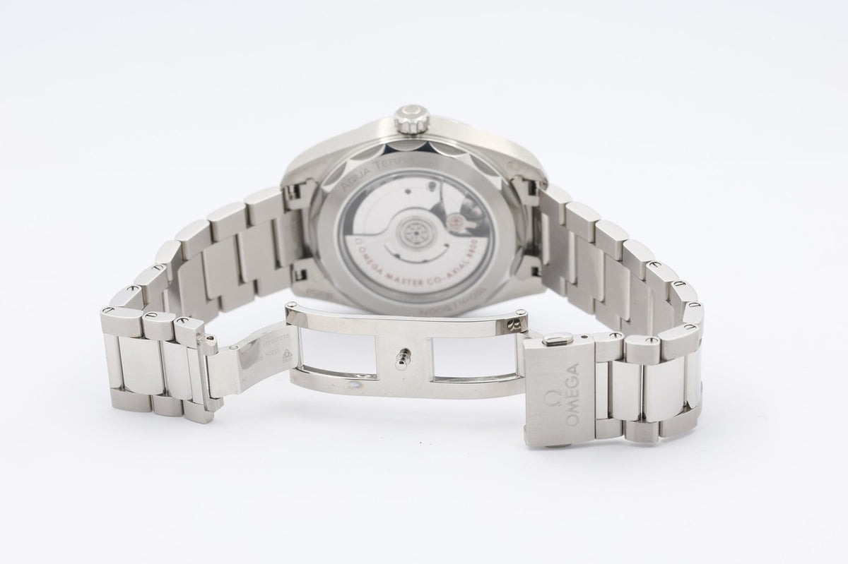 Omega Seamaster Aqua Terra "MOP Diamond Dial" 38mm Automatik 22010382057001 - Detailansicht 8