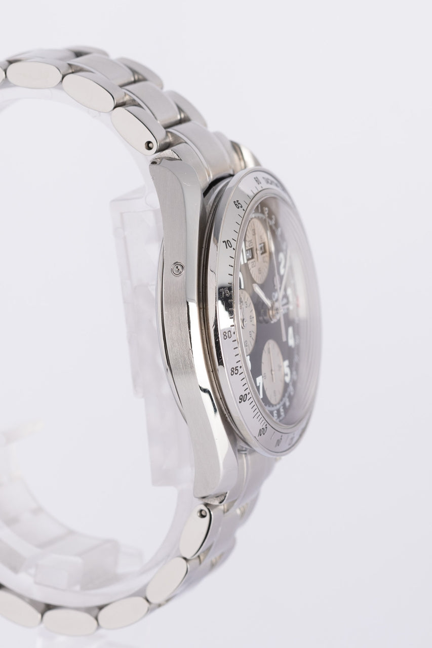 Omega Speedmaster Triple Date Calender Panda 39mm 35235100 - Detailansicht 1