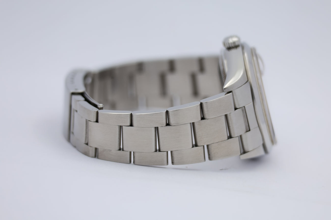 Rolex Oyster Perpetual Date Weiß 34mm 15200