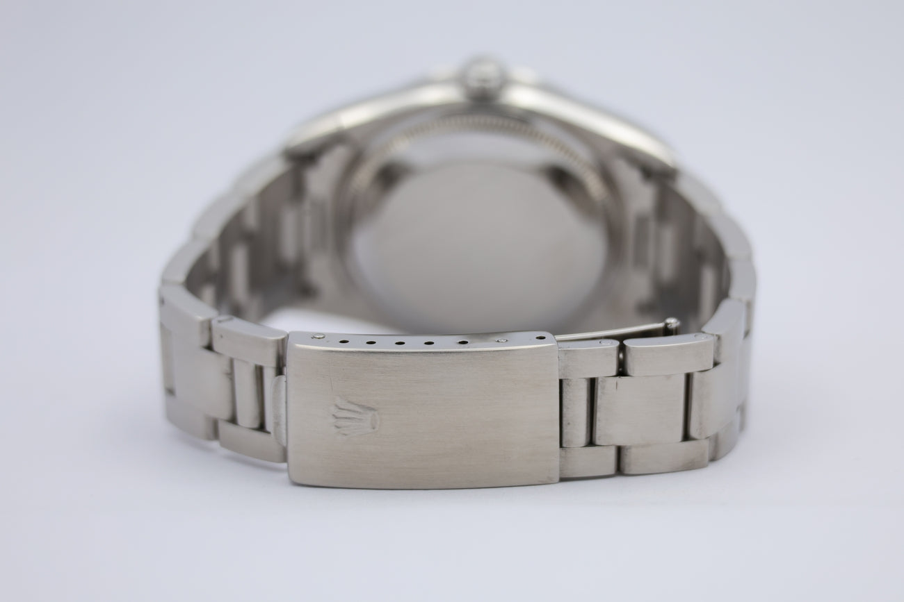 Rolex Oyster Perpetual Date Weiß 34mm 15200