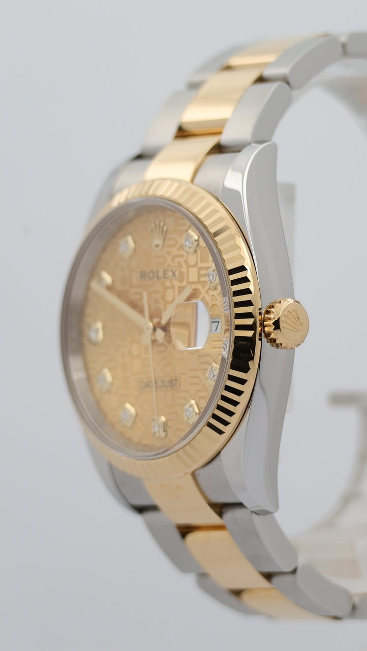 Rolex Datejust 36 Automatik Diamond-Dial 126233 - Detailansicht 7