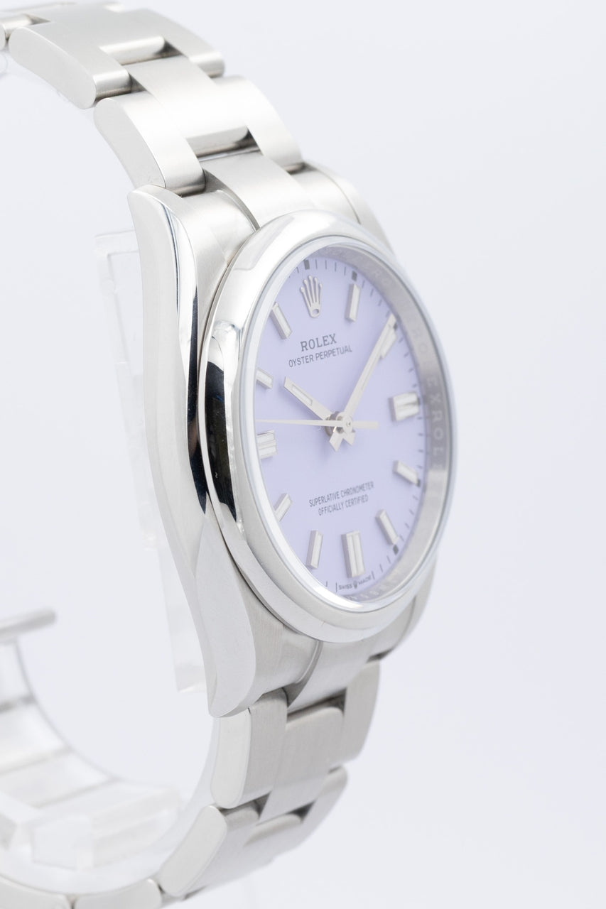 Rolex Oyster Perpetual 'Lavender' 36mm Automatik NEU 126000 - Detailansicht 1