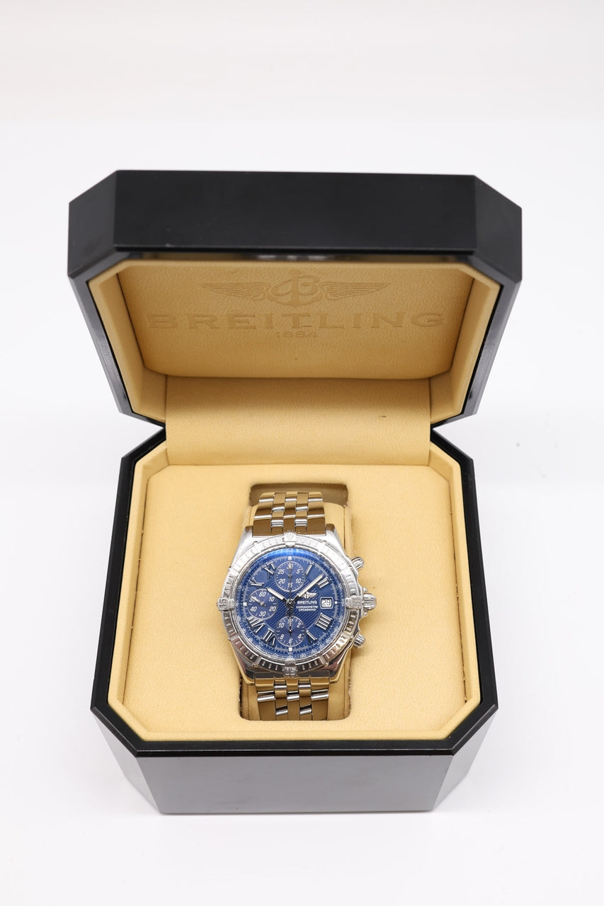 Breitling Windrider Crosswind Automatik Blau A13355 - Detailansicht 1