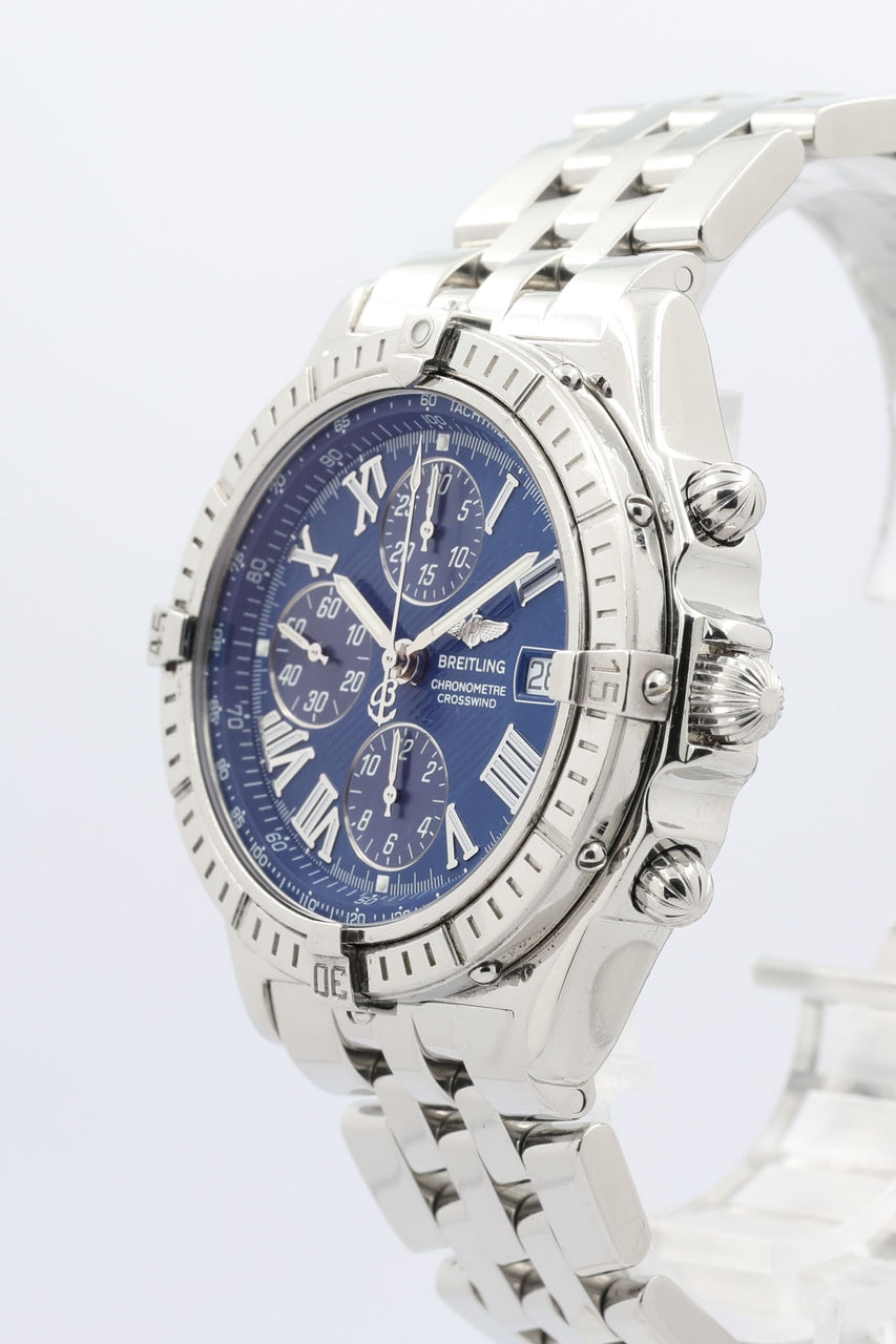 Breitling Windrider Crosswind Automatik Blau A13355 - Detailansicht 1