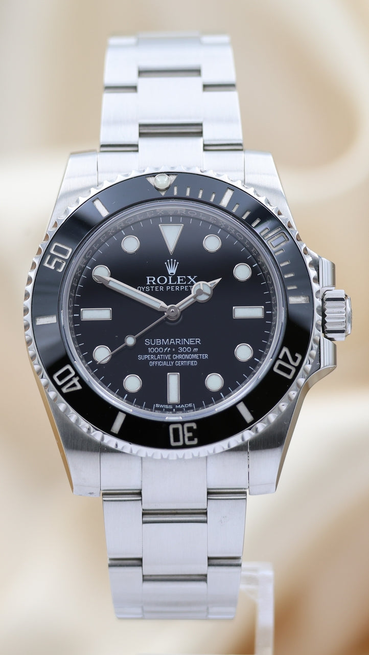 Rolex Submariner No Date 40mm Automatik Herrenuhr 114060 - Thumbnail