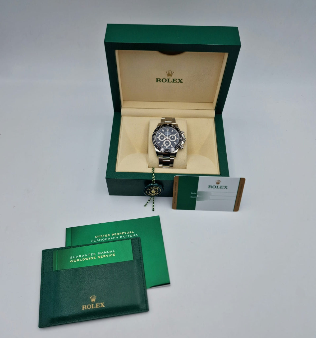 Rolex Oyster Perpetual Cosmograph Daytona 116500LN Box + og. Papiere