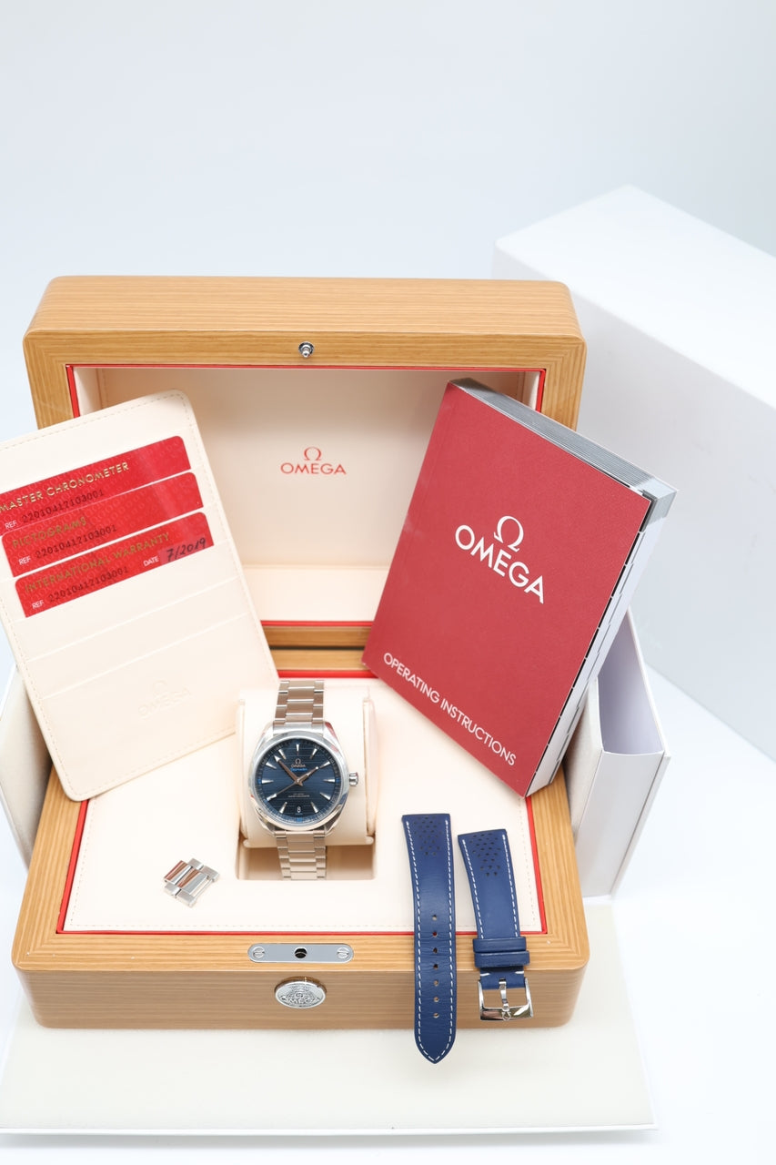 Omega Seamaster Aqua Terra 41mm Automatik 22010412103001 - Papiere und oder Lieferumfang