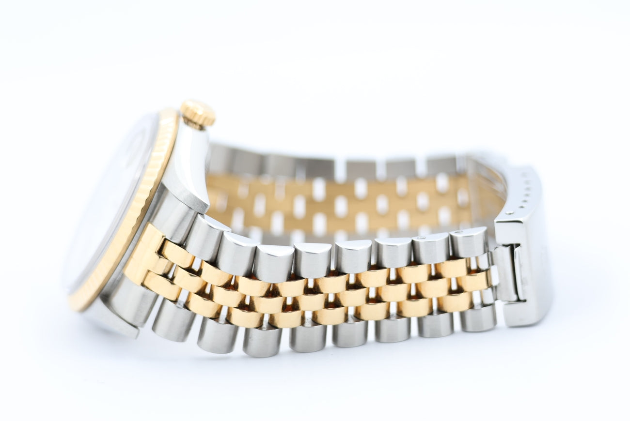 Rolex Datejust 36 Automatik Stahl/Gold Jubilee 16233 - Detailansicht 6