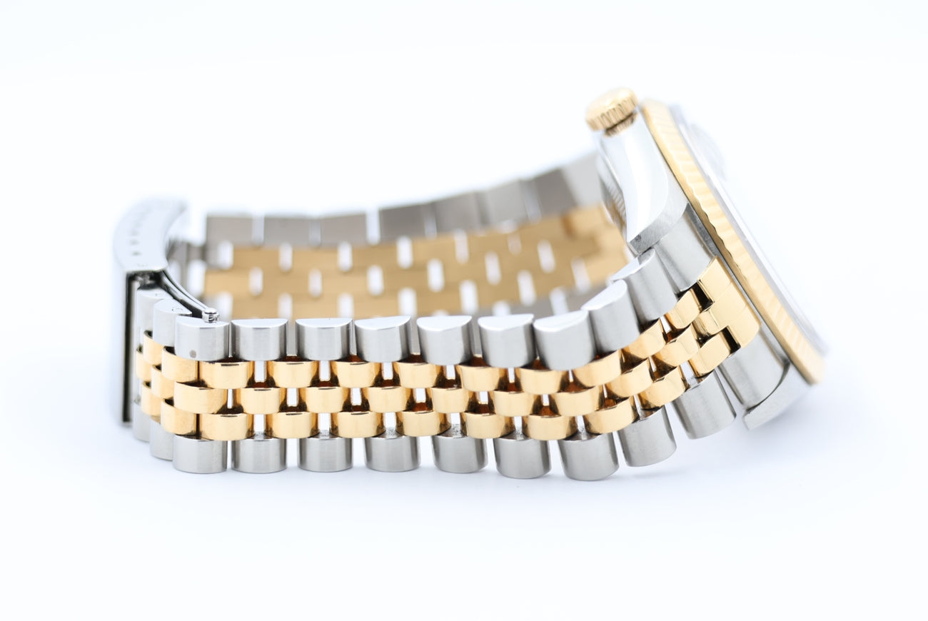 Rolex Datejust 36 Automatik Stahl/Gold Jubilee 16233 - Detailansicht 7