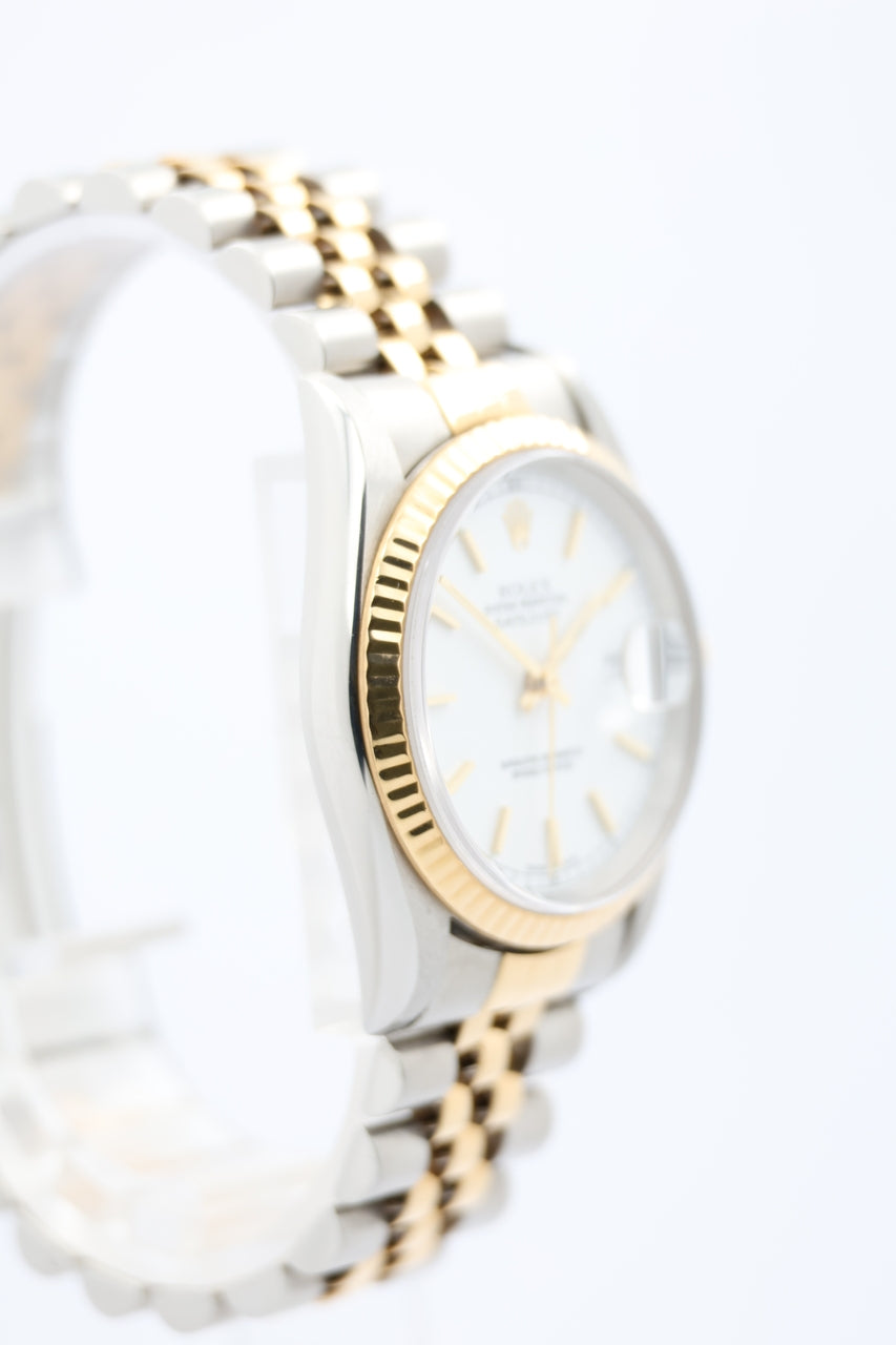 Rolex Datejust 36 Automatik Stahl/Gold Jubilee 16233 - Detailansicht 2