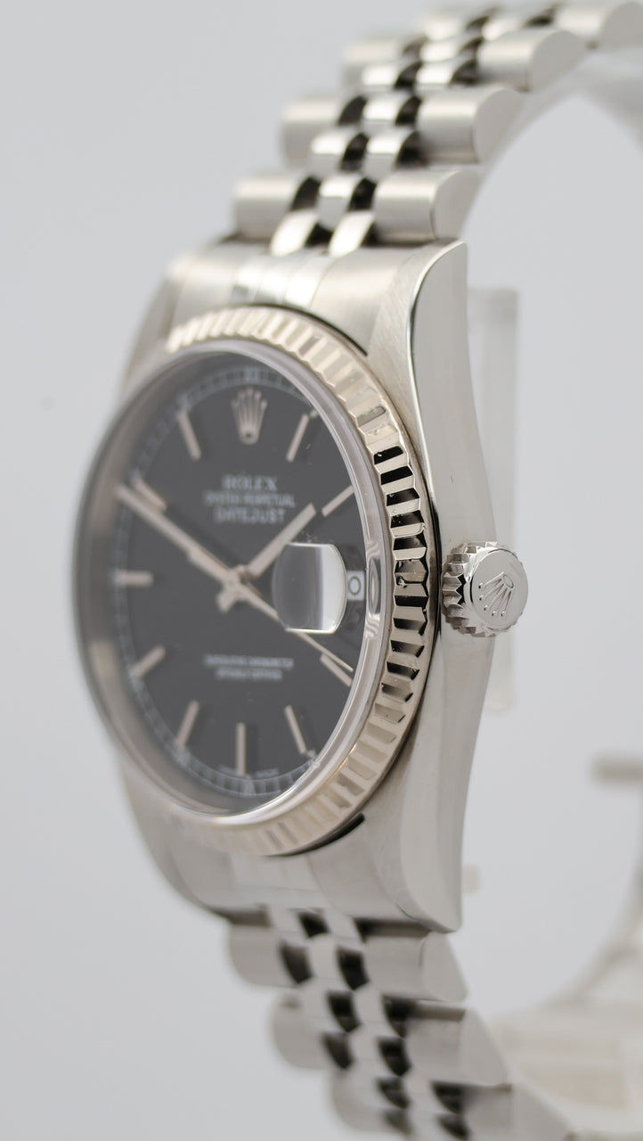 Rolex Datejust 36 Automatik Herrenuhr Stahl 16234 - Detailansicht 7