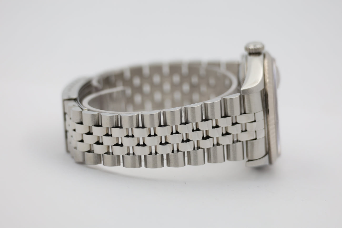 Rolex Datejust 36 Automatik Herrenuhr Stahl 16234 - Detailansicht 4