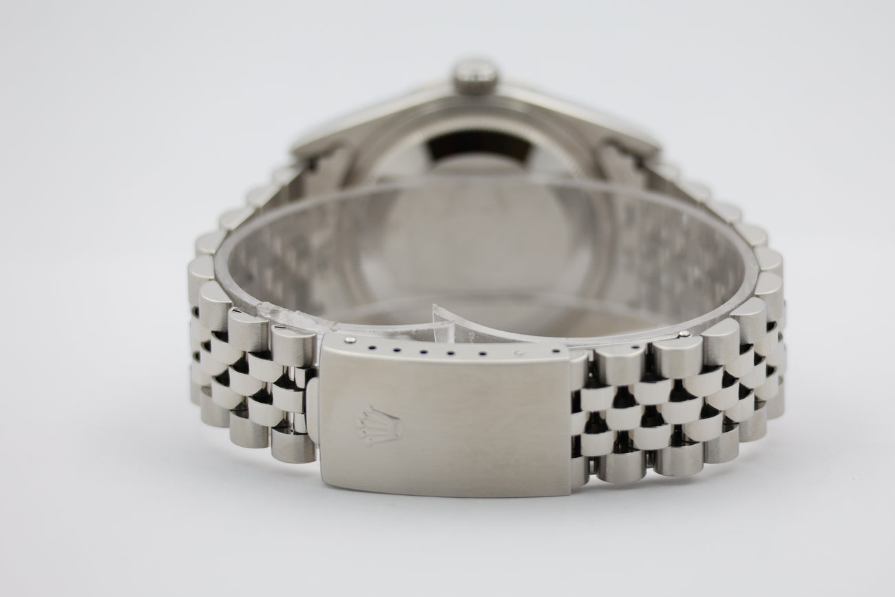 Rolex Datejust 36 Automatik Herrenuhr Stahl 16234 - Detailansicht 5