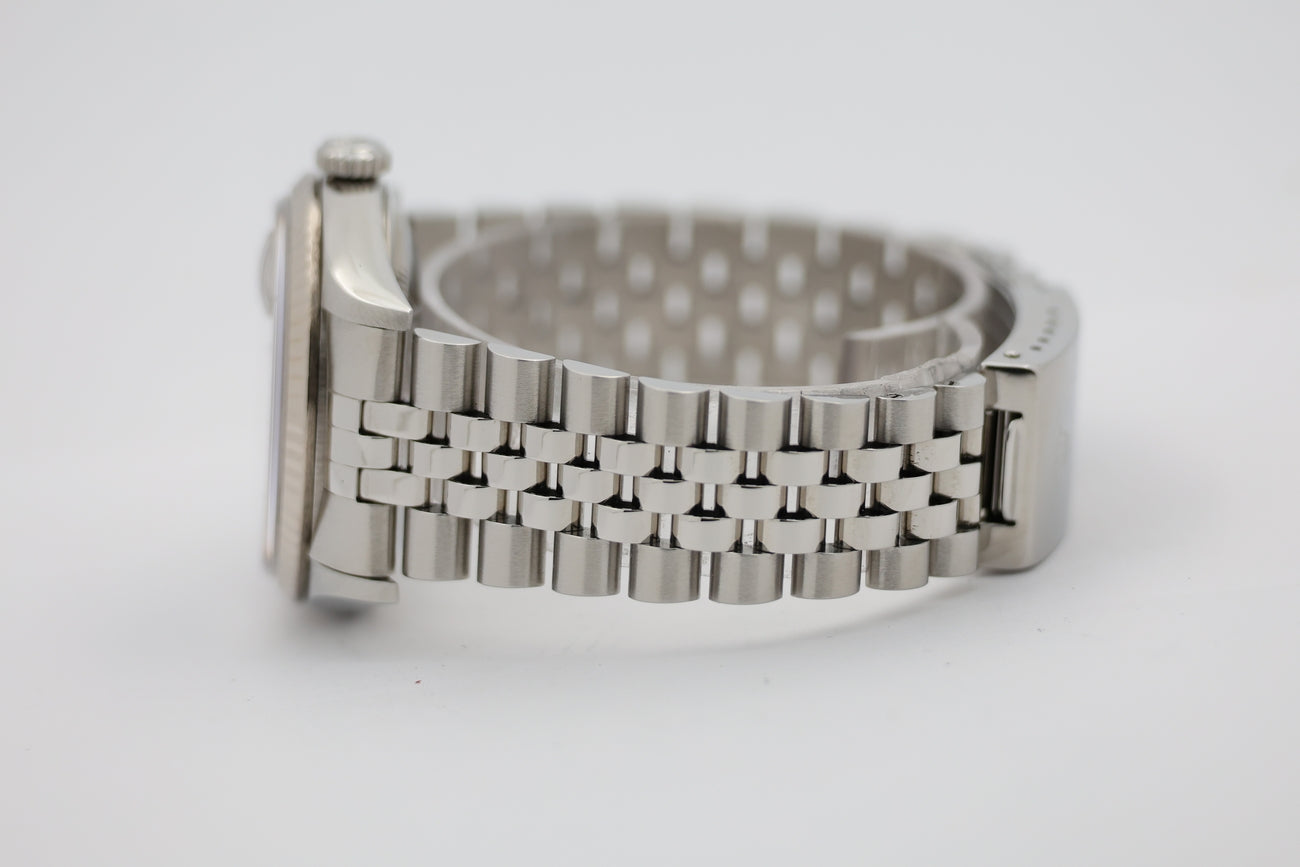 Rolex Datejust 36 Automatik Herrenuhr Stahl 16234 - Detailansicht 3