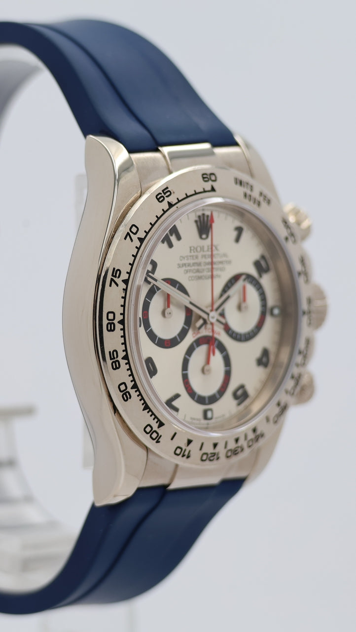 Rolex Daytona Herrenuhr 40mm Weißgold Racing-Dial 116519 - Detailansicht 8