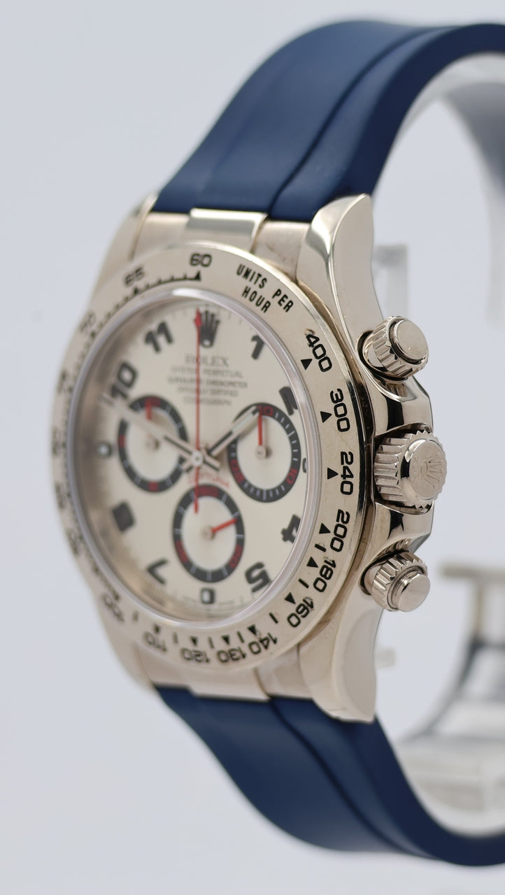 Rolex Daytona Herrenuhr 40mm Weißgold Racing-Dial 116519 - Detailansicht 7