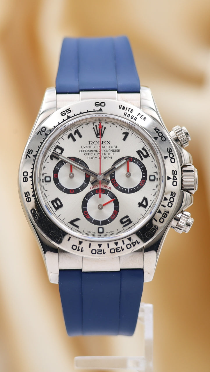 Rolex Daytona Herrenuhr 40mm Weißgold Racing-Dial 116519 - Thumbnail