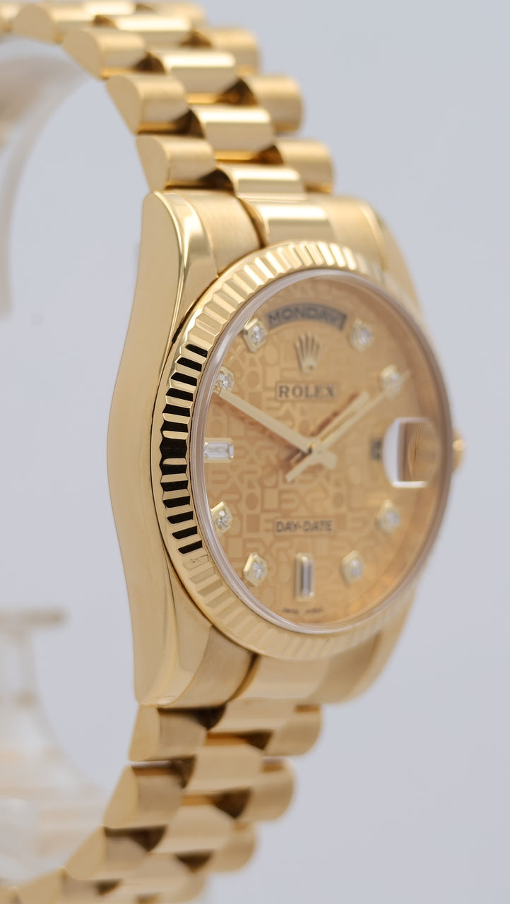 Rolex Day-Date 36 President "Computer" Diamond Dial 118238 - Detailansicht 7