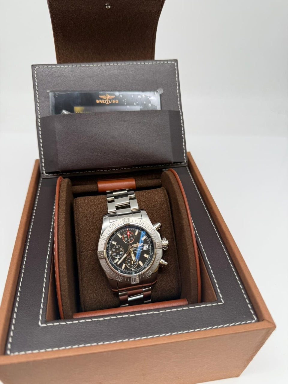 Breitling Avenger II Automatik Herrenuhr 43mm A13381 - Papiere und oder Lieferumfang