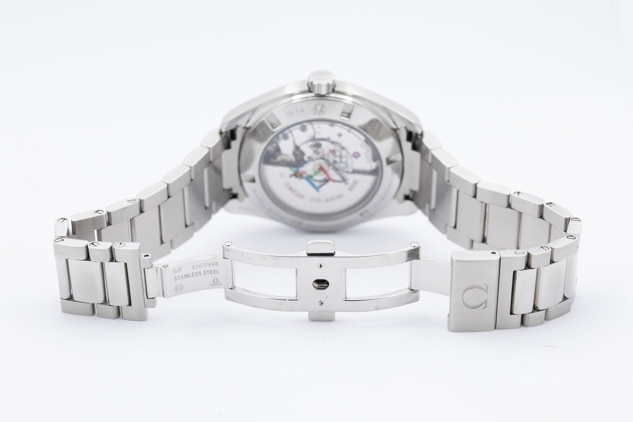 Omega Seamaster Aqua Terra Automatik Olympia 2018 52210422103001 - Detailansicht 8