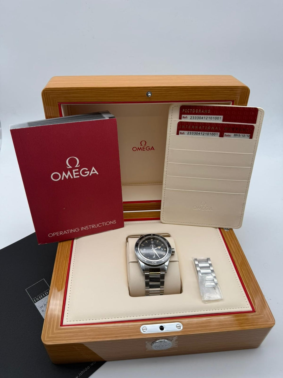 Omega Seamaster 300M 41mm Automatik 23330412101001 - Papiere und oder Lieferumfang