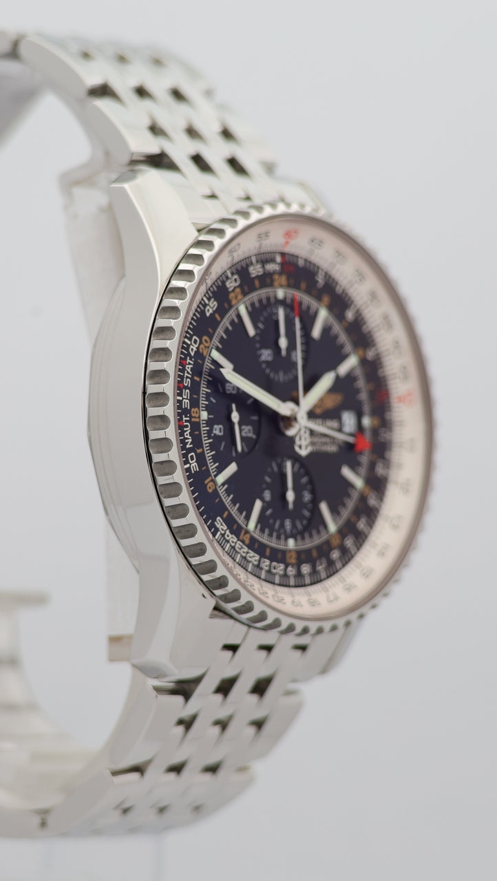 Breitling Navitimer World GMT 46mm Automatik A24322 - Detailansicht 8