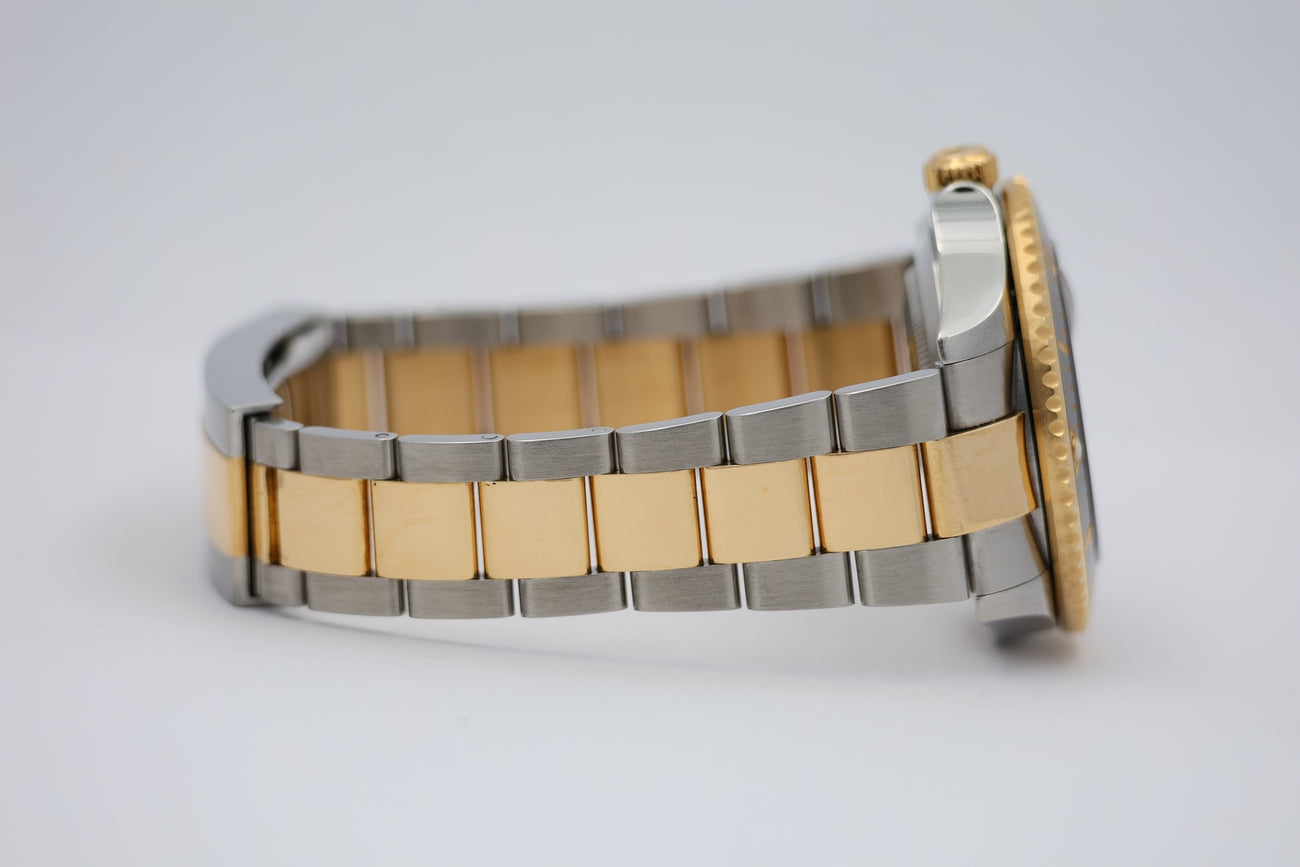 Rolex Sea-Dweller Stahl/Gold Automatik Schwarz 126603 Box + og. Papiere