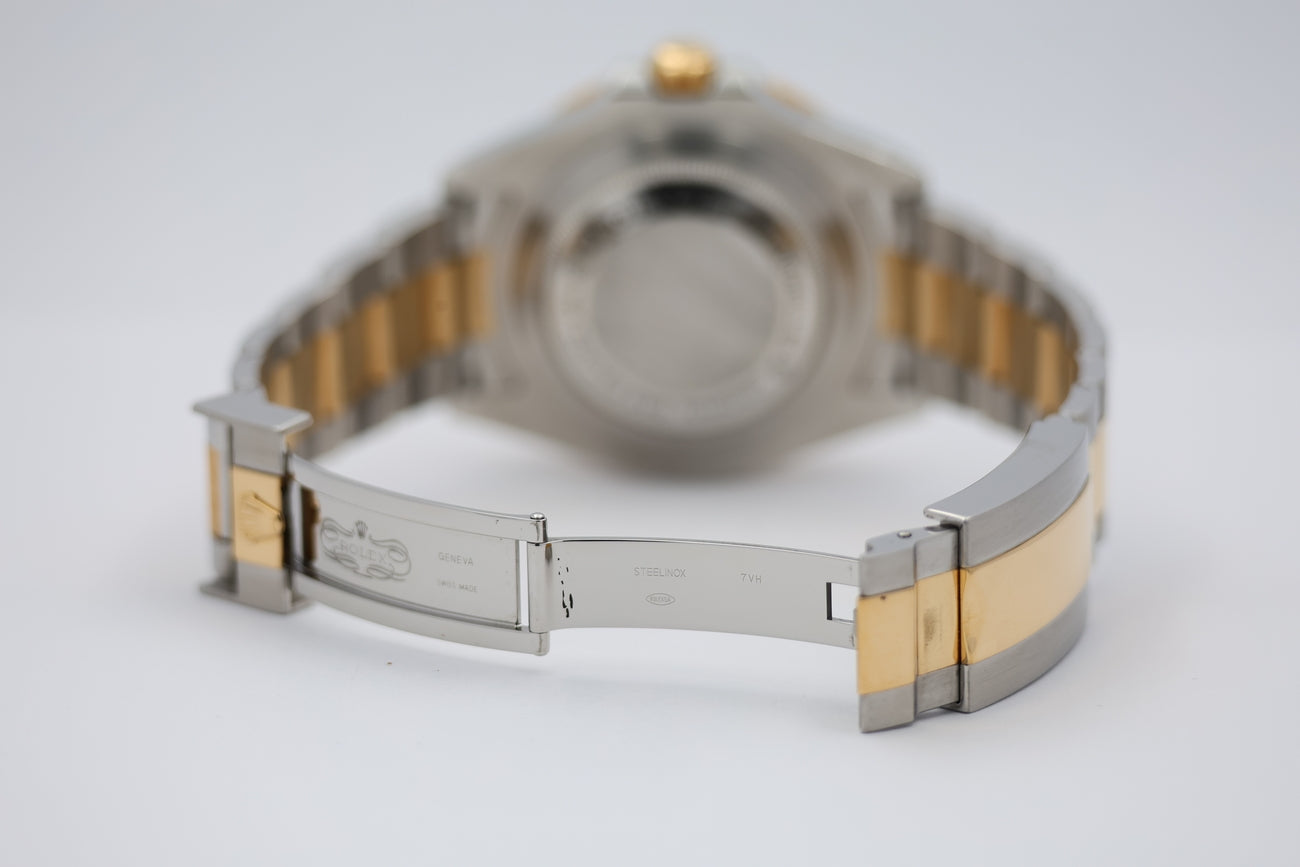 Rolex Sea-Dweller Stahl/Gold Automatik Schwarz 126603 Box + og. Papiere