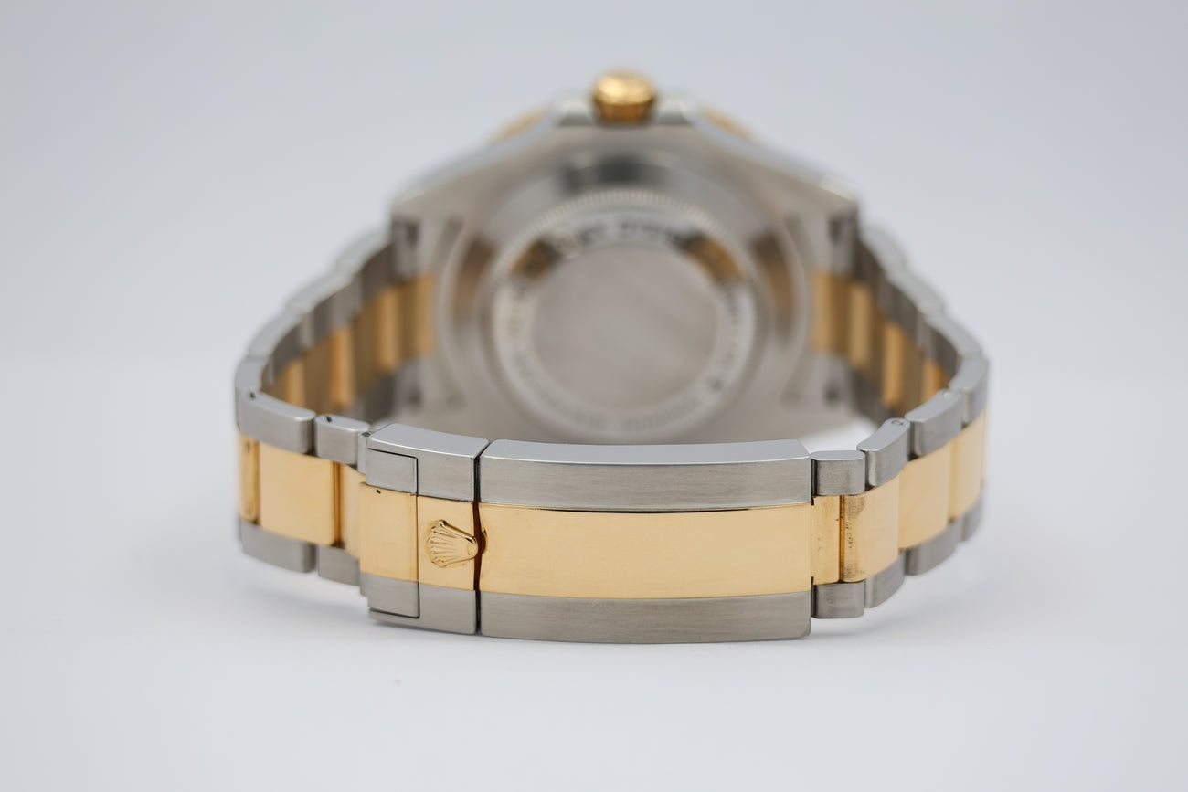 Rolex Sea-Dweller Stahl/Gold Automatik Schwarz 126603 Box + og. Papiere