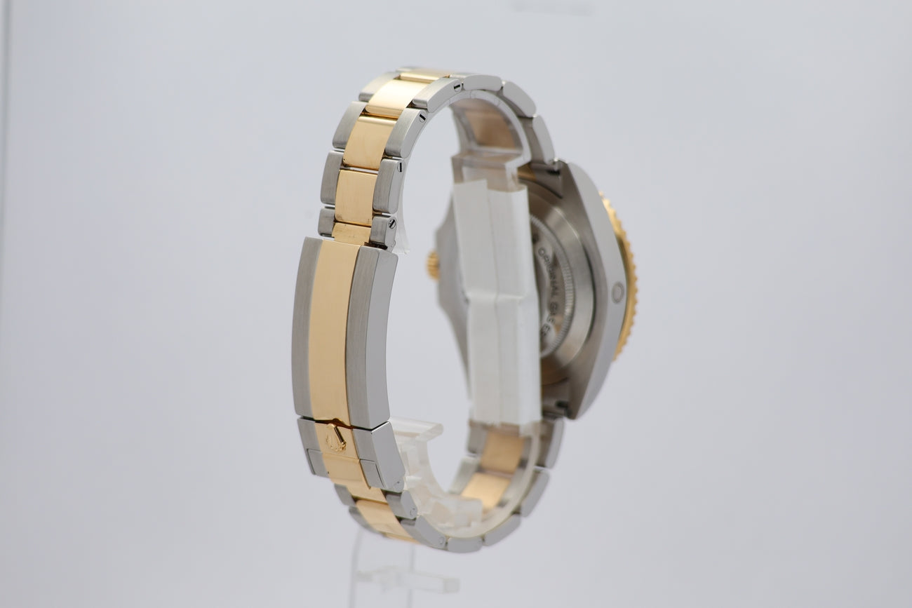 Rolex Sea-Dweller Stahl/Gold Automatik Schwarz 126603 Box + og. Papiere
