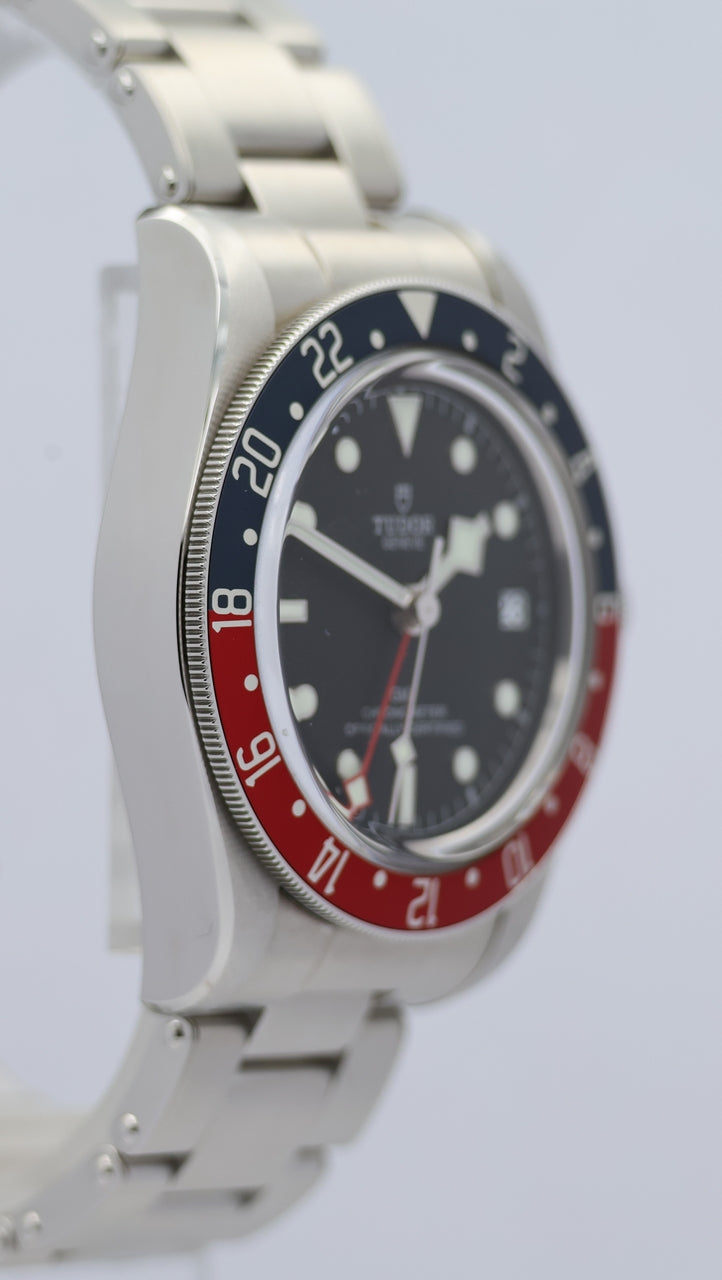 Tudor Black Bay GMT Automatik Herrenuhr 79830RB Box + og. Papiere