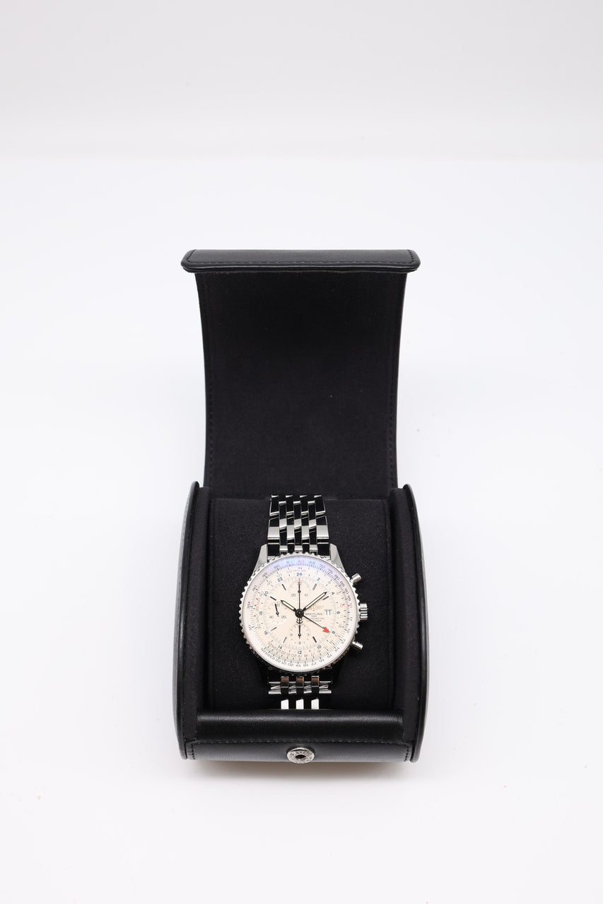 Breitling Navitimer World GMT 46mm Automatik Herrenuhr A24322 - Papiere und oder Lieferumfang