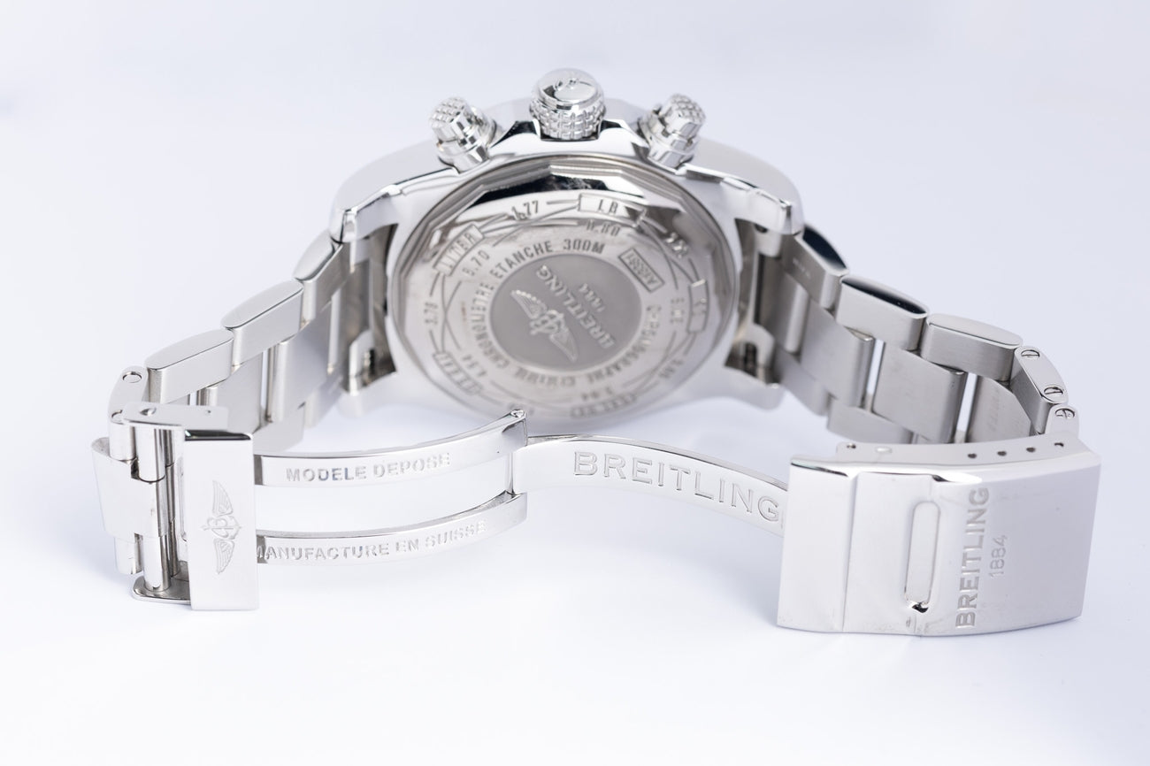 Breitling Avenger II 43mm Automatik Herrenuhr Schwarz A13381 - Detailansicht 8