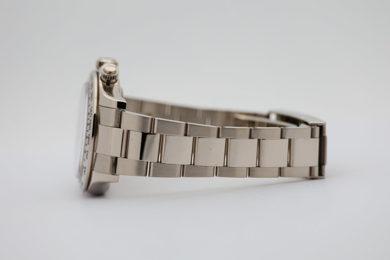 Rolex Oyster Perpetual Daytona Weißgold Diamond Dial 40mm 116509 - Detail view 3