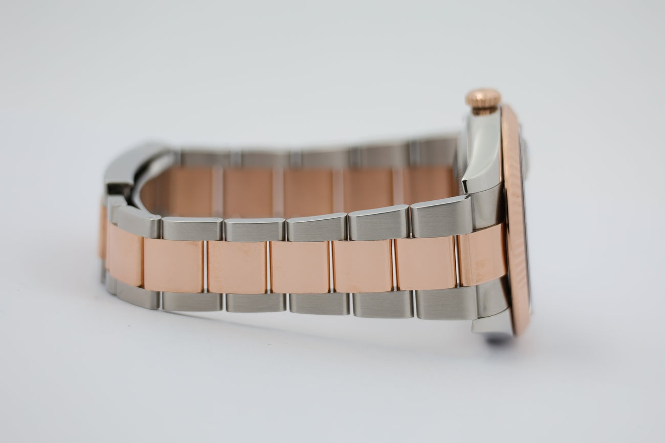 Rolex Datejust Automatik Herrenuhr Braun 41mm 126331 - Detailansicht 4