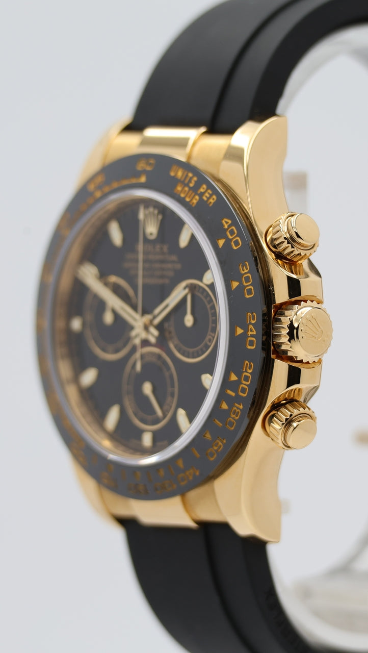 Rolex Cosmograph Daytona Oysterflex Gelbgold 40mm 116518LN - Detailansicht 7