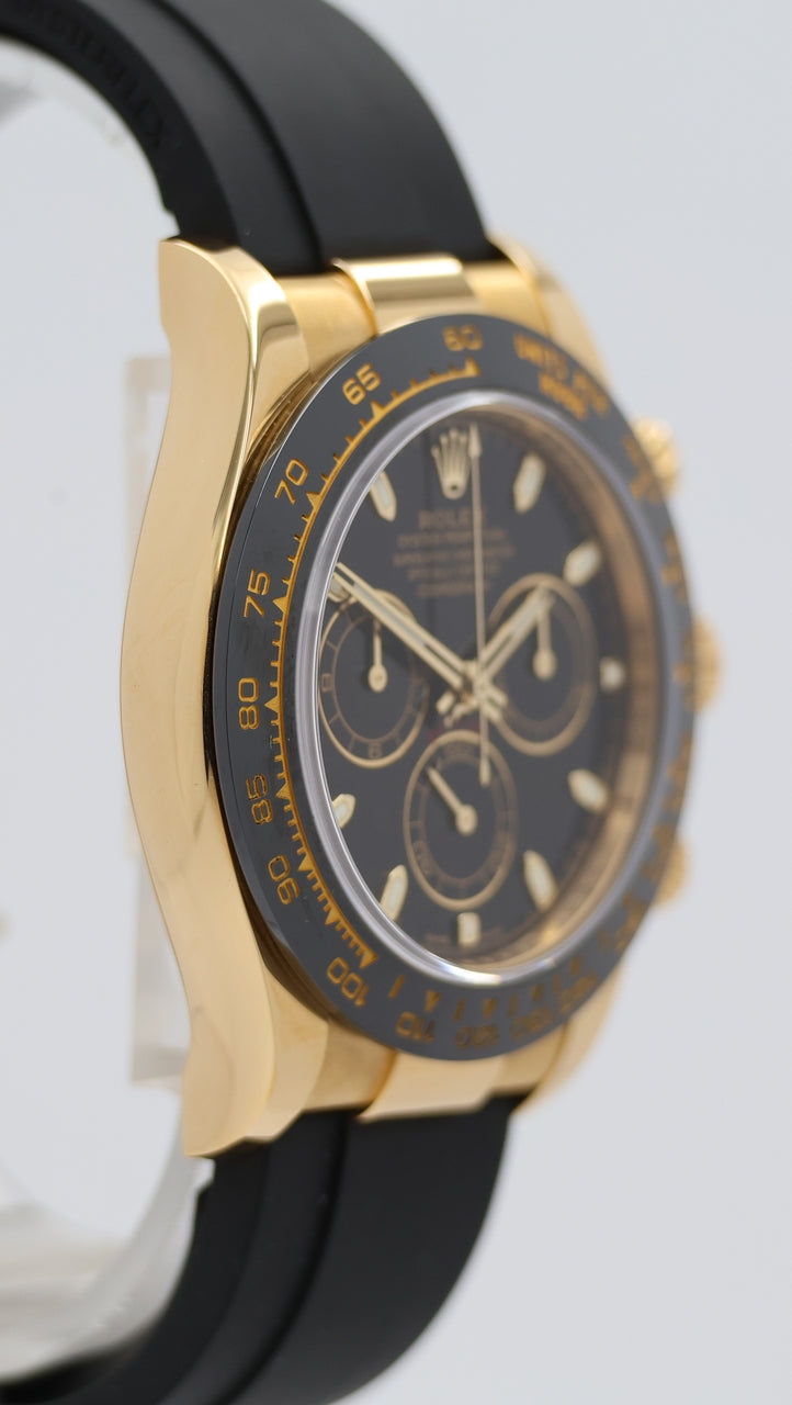 Rolex Cosmograph Daytona Oysterflex Gelbgold 40mm 116518LN - Detailansicht 8