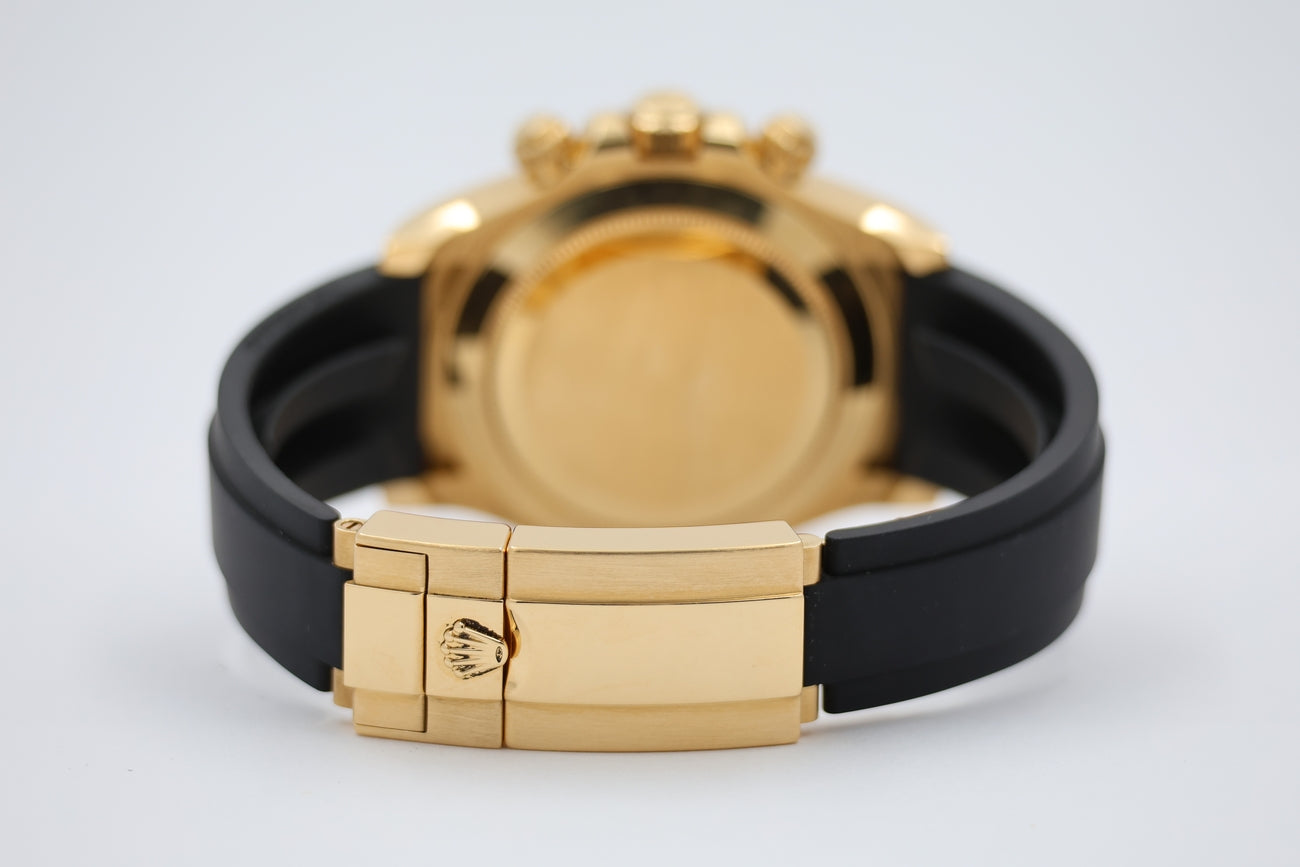 Rolex Cosmograph Daytona Oysterflex Gelbgold 40mm 116518LN - Detailansicht 5