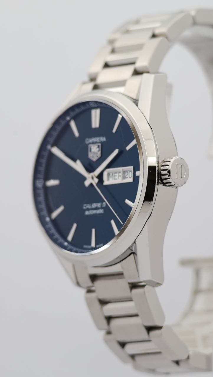 Tag Heuer Carrera Calibre 5 Automatik 41mm WAR201E.BA0723 - Detailansicht 7