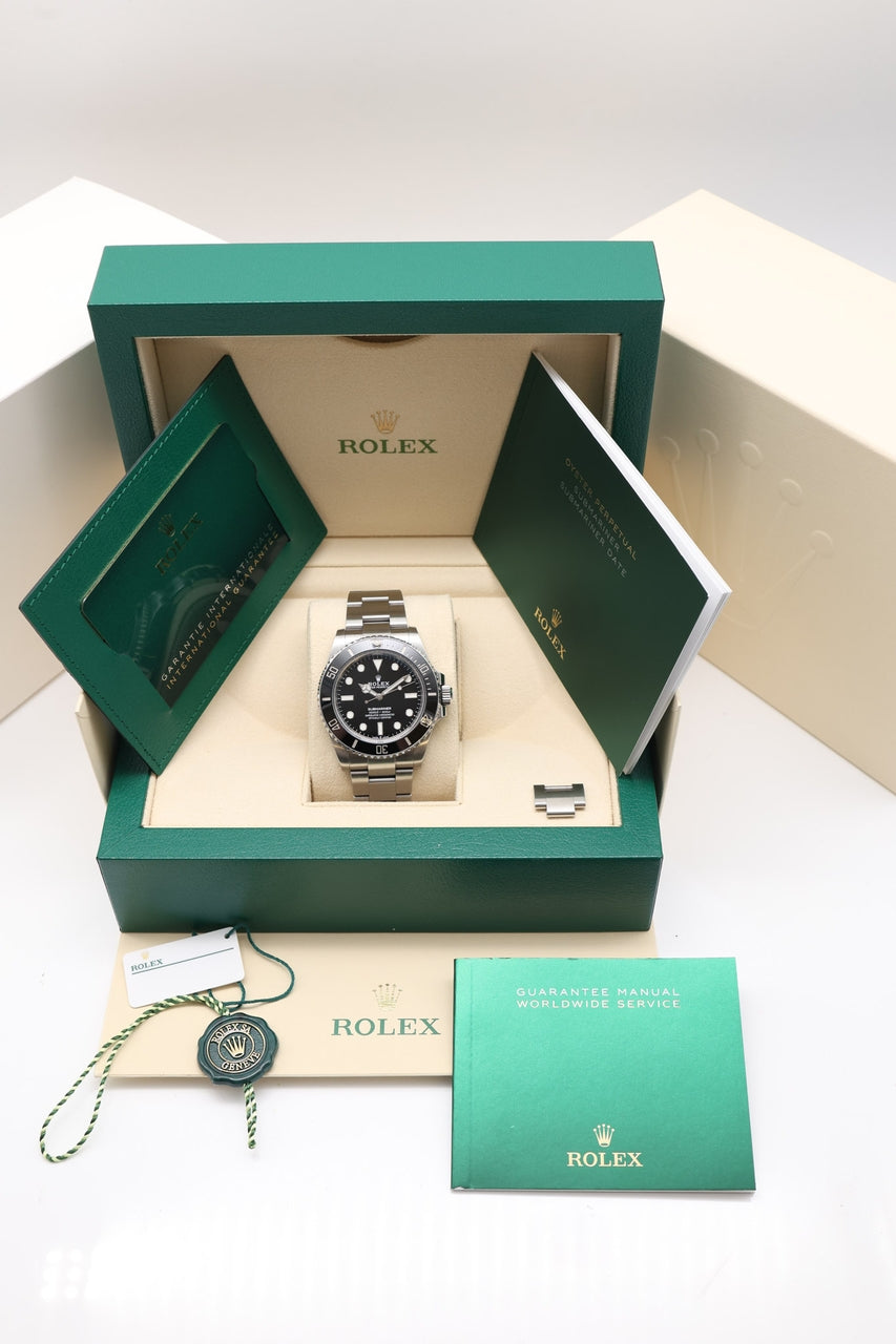 Rolex Submariner No Date Automatik Herrenuhr 124060 - Papiere und oder Lieferumfang