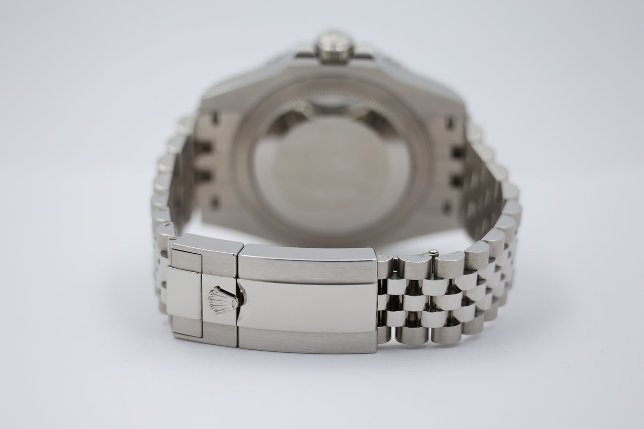 Rolex GMT-Master II "Pepsi" 40mm Automatik Herrenuhr 126710BLRO Box + og. Papiere